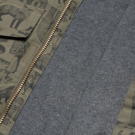 Vodoodporna zimska bunda je podložena s toplim flisom - Mikk-Line