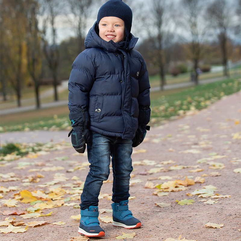 Zimski škornji z Gore Tex membrano TOBY za otroke lifestyle - Viking