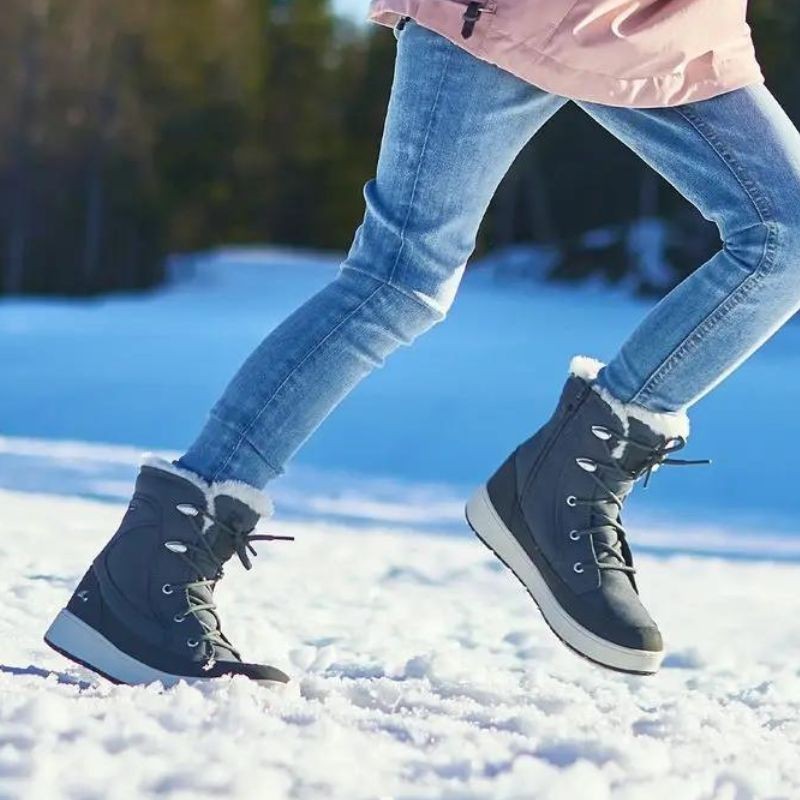 Visoki podloženi zimski škornji z zadrgo Maia GTX za punce - Viking