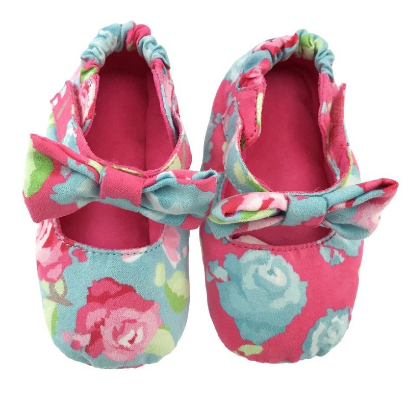 Pamučne papuče s vrpcom za cure Sprout - Chooze