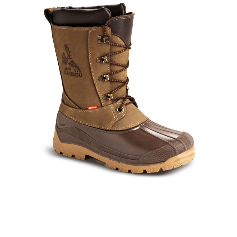 Moški zimski škornji Caribou Pro z 100% volno - Demar