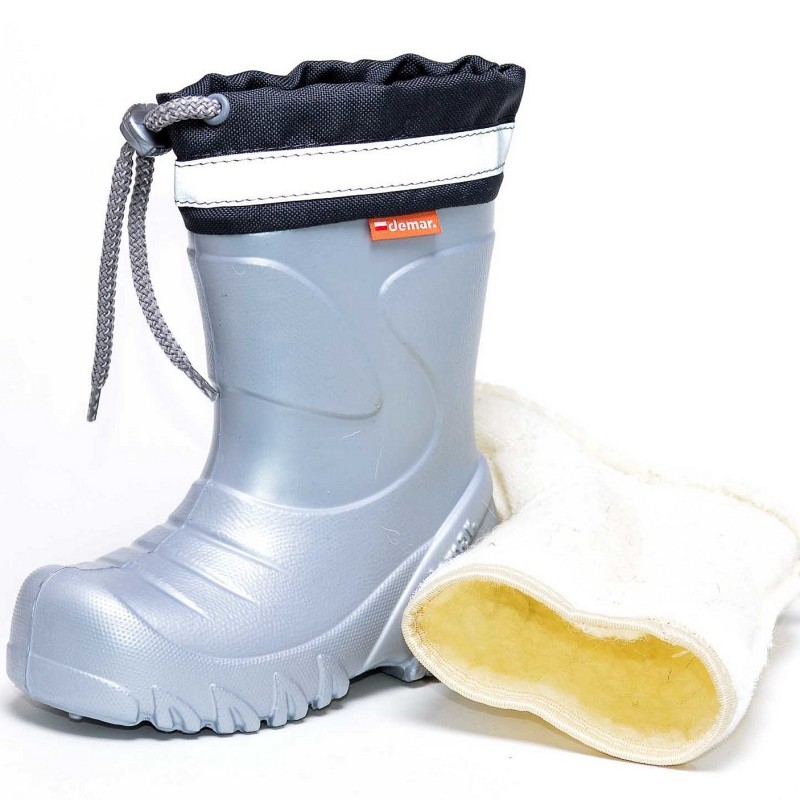 Škornji z volnenim vložkom Mammut SILVER - Demar