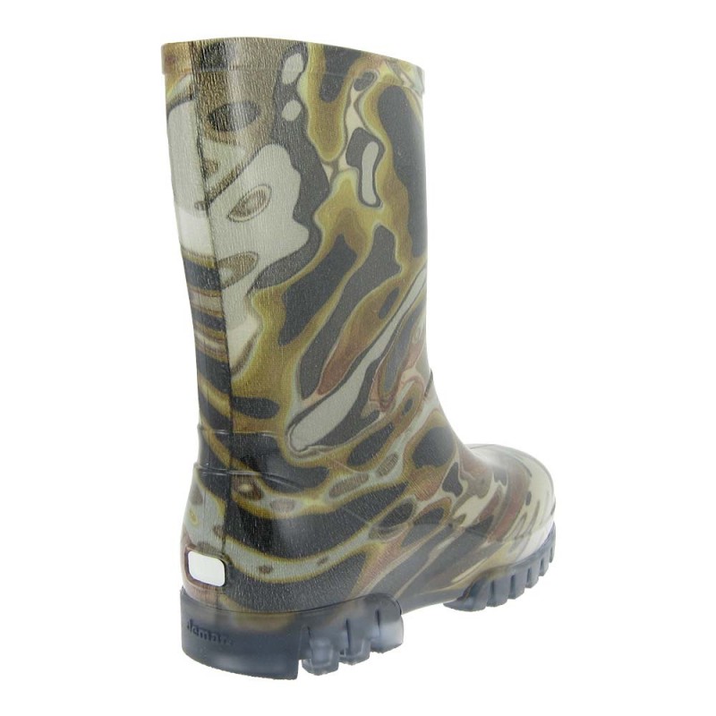 Dežni škornji za otroke Camuflage - Demar
