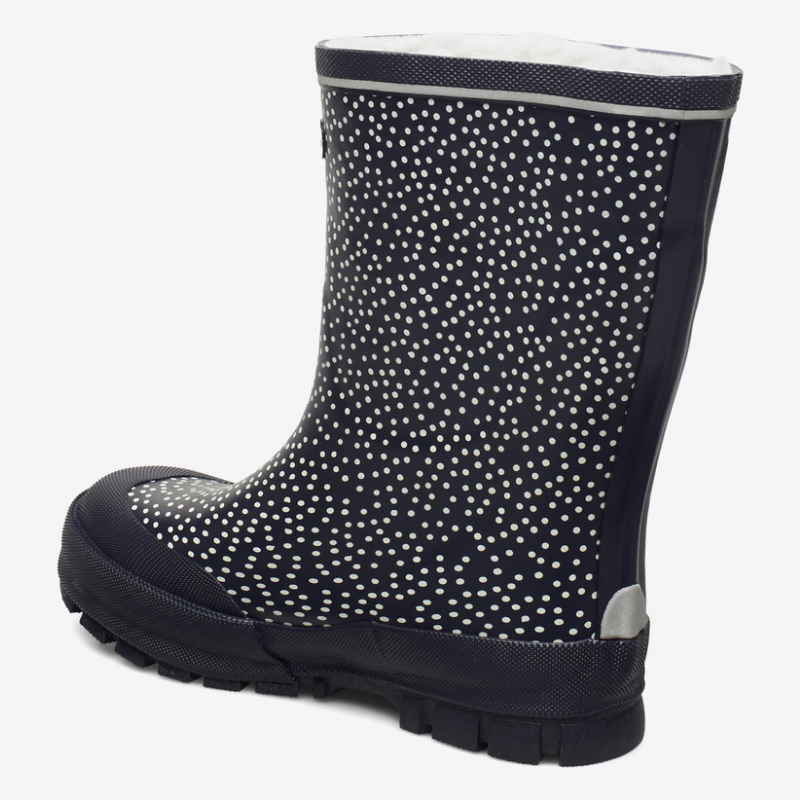 Podloženi dežni škornji za otroke Jolly Thermo v modri barvi - Viking