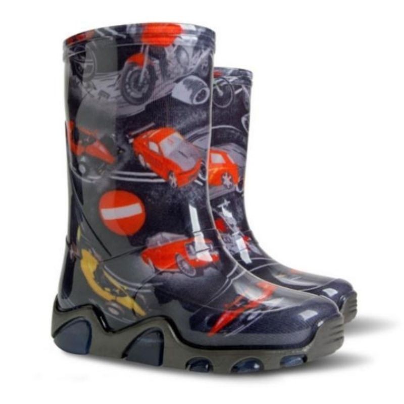 Dežni škornji brez vložka za fante Cars - Demar