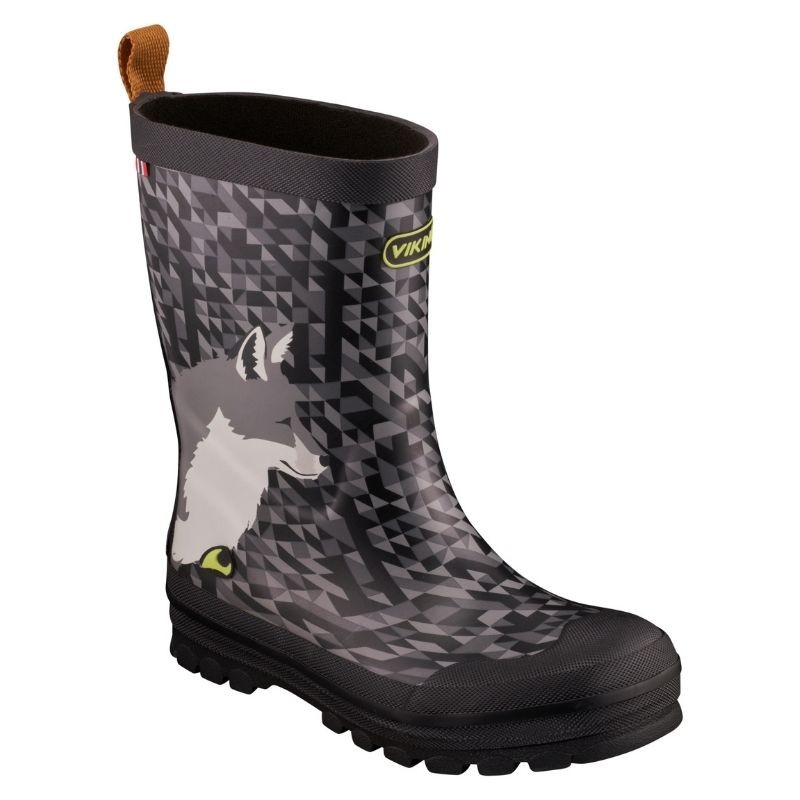 Dežni škornji Jolly BIG FOX BLACK za fante - Viking