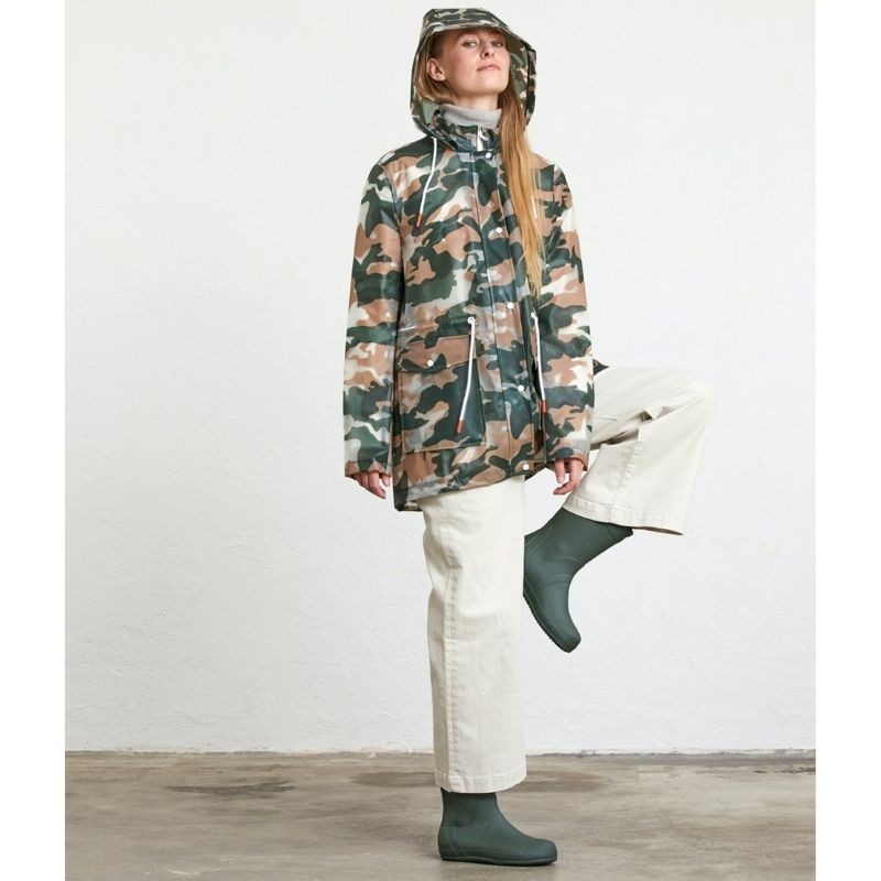 Dežni škornji iz naravne gume Vetus Olive - Viking