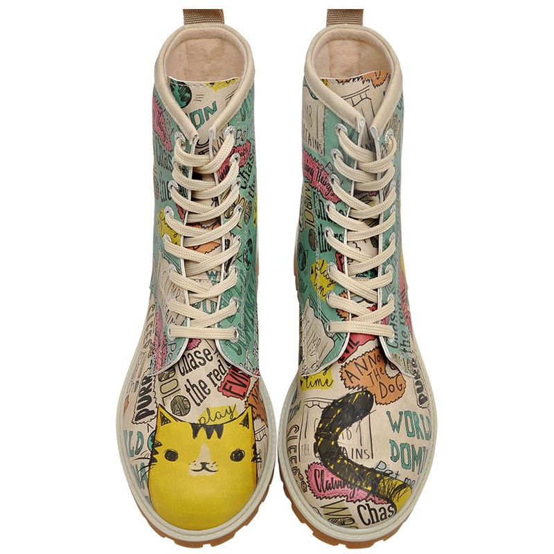 Gležnjače s podstavom - motiv za cure CATS MIND main - DOGO