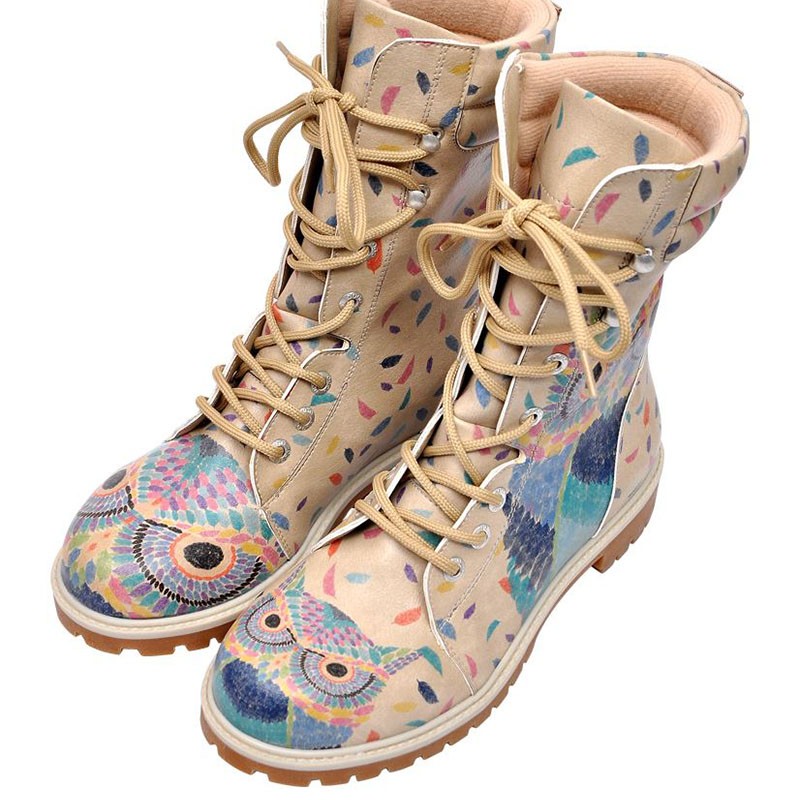 Podloženi visoki škornji s potiskom I NEVER SLEEP za punce - DOGO