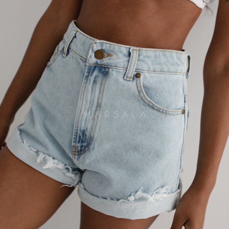 Jeans kratke hlače - By Marsala
