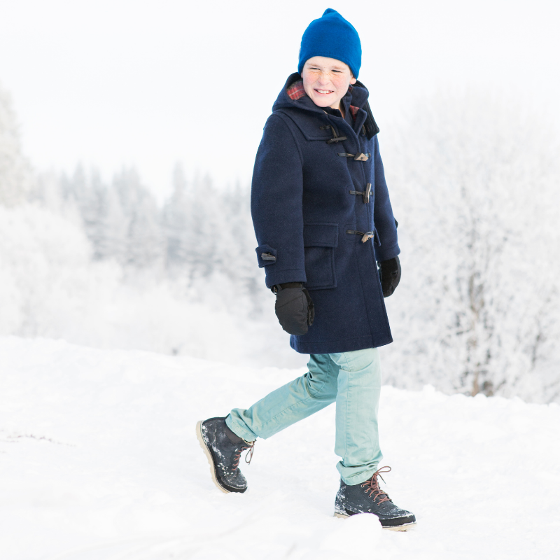 Visoki, toplo podloženi vodoodporni gležnjarji KJENNING JR GTX za fante - Viking