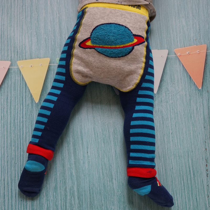 Bombažne legice za fantke z OUTER SPACE motivom - Blade