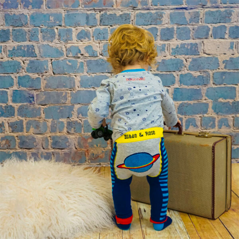 Bombažne legice za dečke OUTER SPACE - Blade