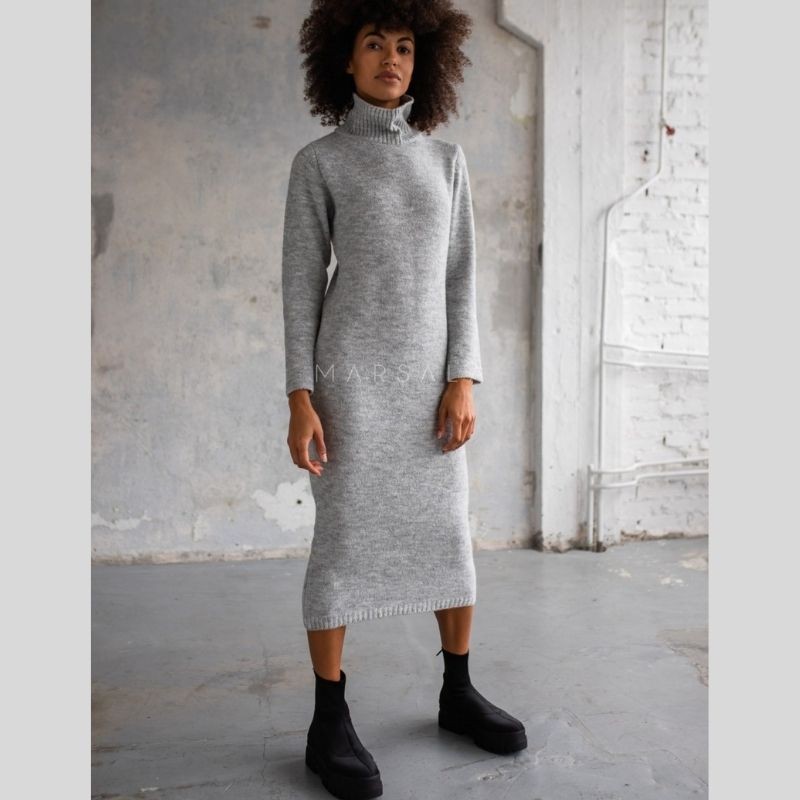 Oprijeta obleka Permission Gray - By Marsala