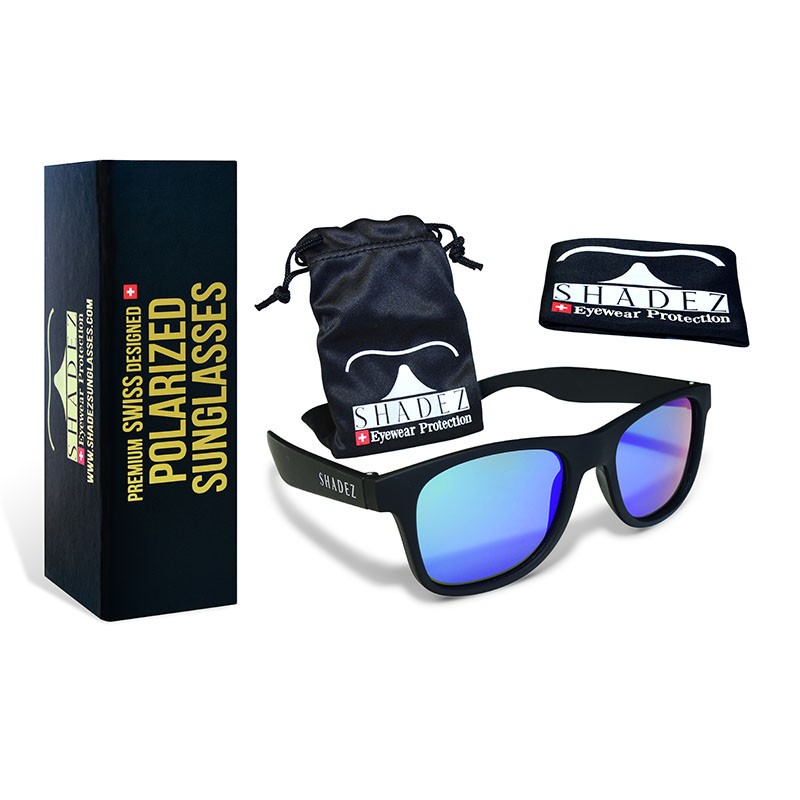 Polarizirane sunčane naočale za djecu VIP Black - Black - Shadez