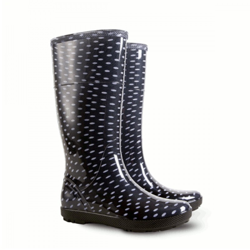 Dežni škornji za ženske Polkadot - Demar