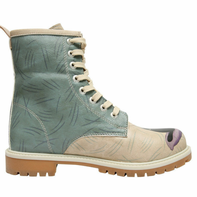 Podloženi škornji s potiskom CAT MOM - DOGO