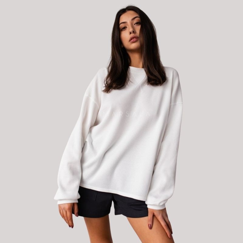 Pulover Distant White - By Marsala