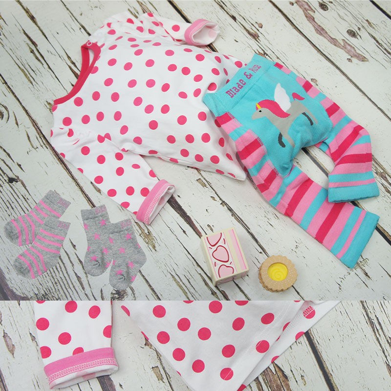 Bombažna majica za deklice ALLOVER SPOT - Blade & Rose