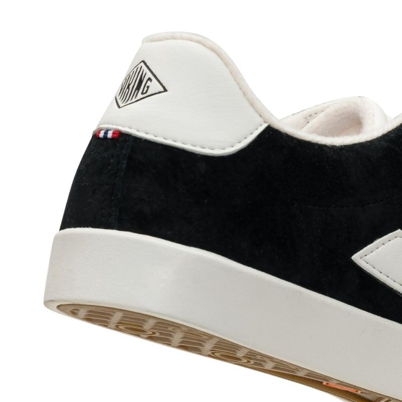 Usnjene superge za otroke Retro Trim Black - Viking