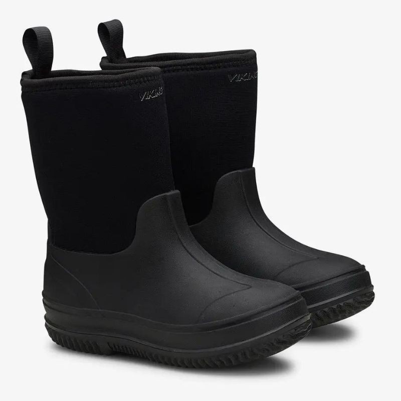 Škornji za vse vremenske razmere Slush Black za otroke - Viking