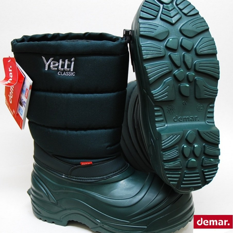 Zimski škornji z volnenim vložkom Yetti Classic za moške - Demar