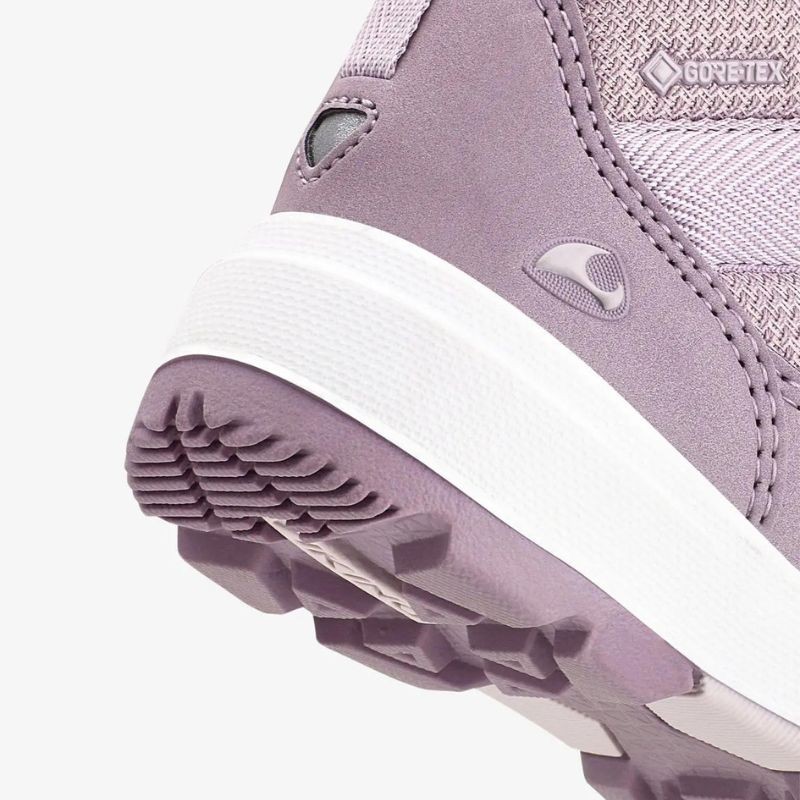Zimski škornji z Gore Tex membrano PLAY Dusty Pink za punce - Viking