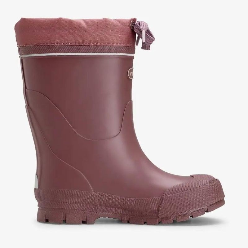 Podloženi dežni škornji iz naravne gume Jolly Thermo Antique Rose - Viking