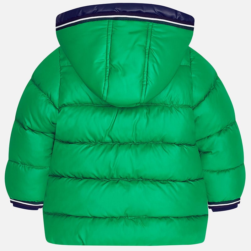 Podložena zimska bunda za fante v zeleni barvi - Mayoral