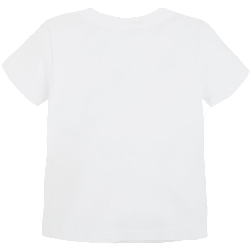 Bela majica s potiskom za dečke (1047-010) - Mayoral