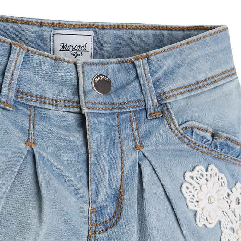 Kratke jeans hlače za punce - Mayoral.