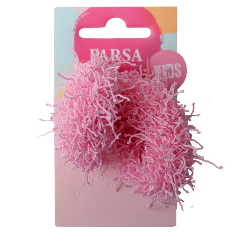 Komplet 2-h roza elastik za lase - Parsa