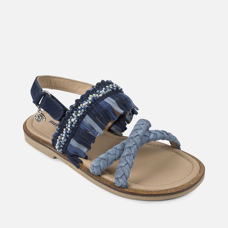 Usnjeni sandali za punce - Mayoral