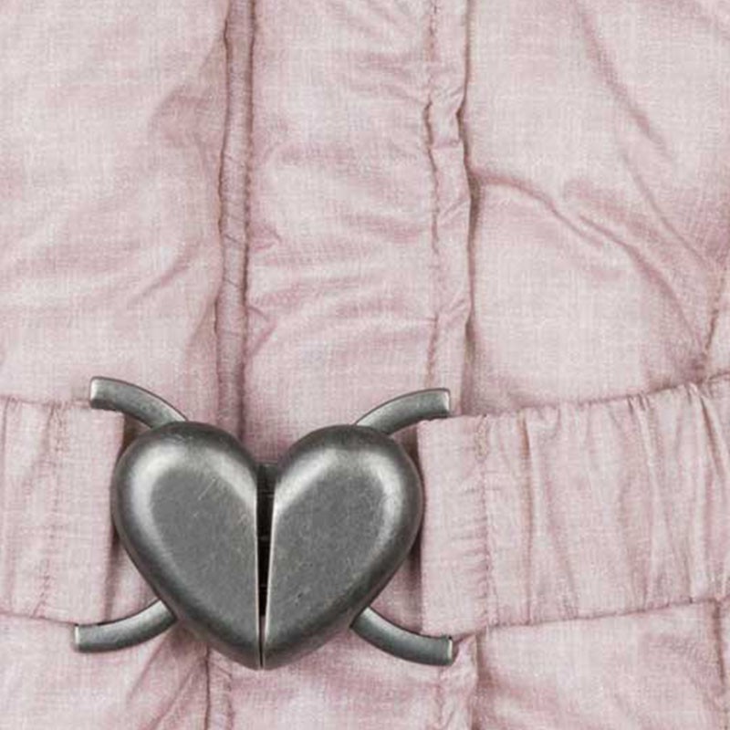 Podložena zimska jakna PINK CAMOUFLAGE za punce - Losan