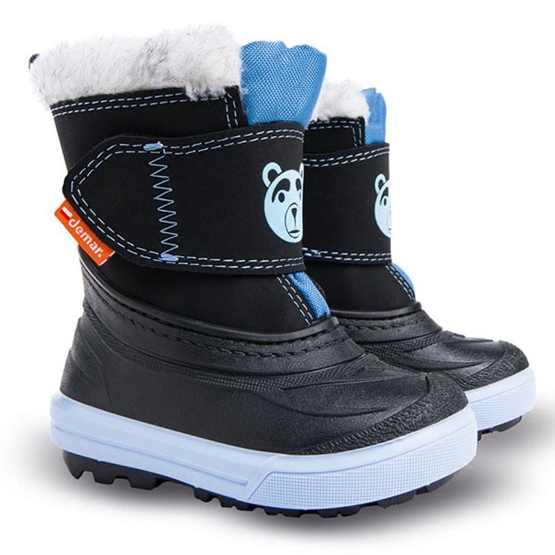 Zimski škornji za fantke z volno Bear - Demar