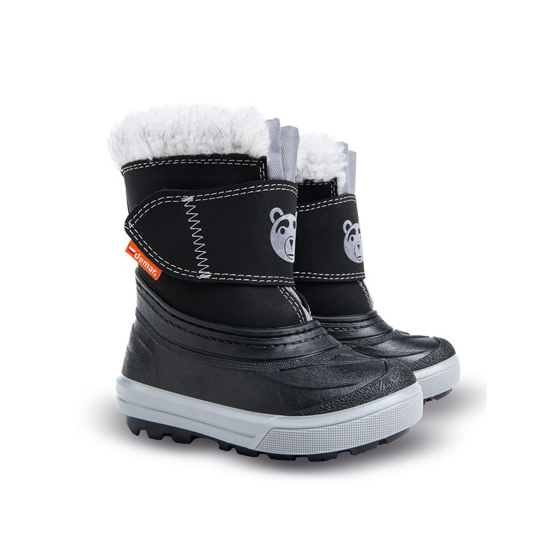 Zimski škornji za fantke z volno Bear - Demar