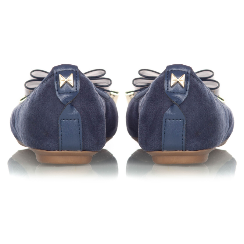 Balerinke s spominsko peno MILIE Navy - Butterfly Twists