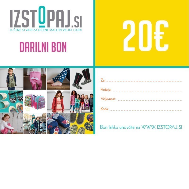 Darilni bon za 20€