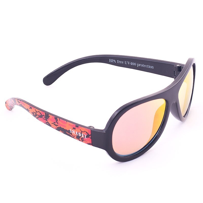 Sunčane naočale za dečke Cool Camo Black - Shadez