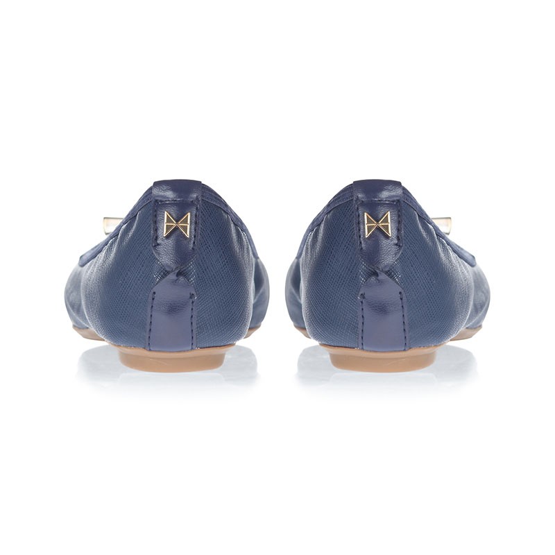 Balerinke s spominsko peno za ženske CHLOE Navy - Butterfly Twists