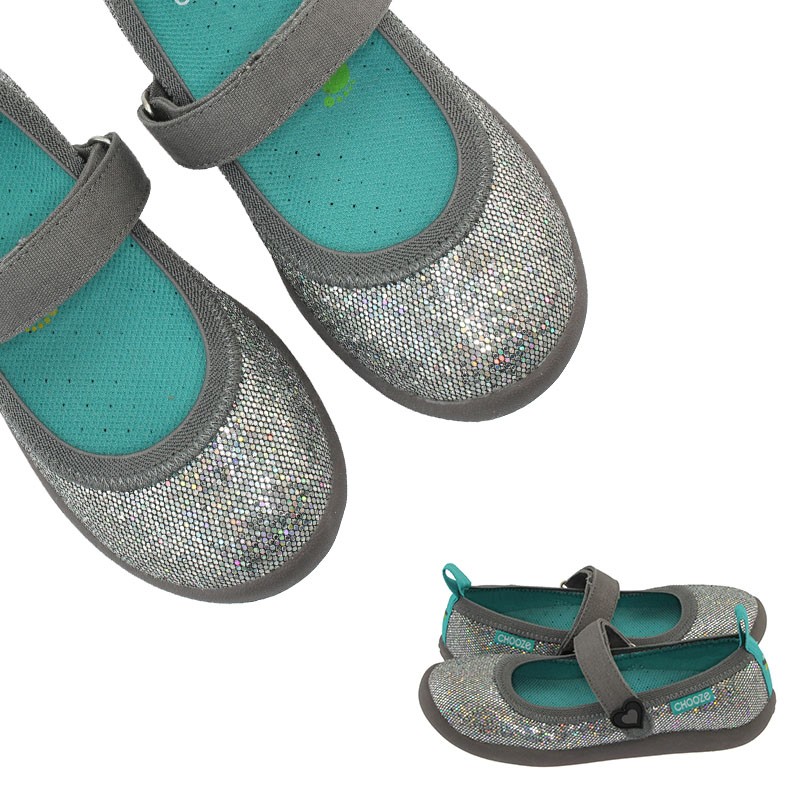 Balerine Jump Glow Silver za punce - Chooze