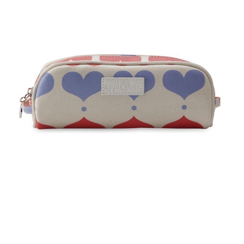 Šolska puščica za punce s potiskom Lovehearts - Apple&Bee
