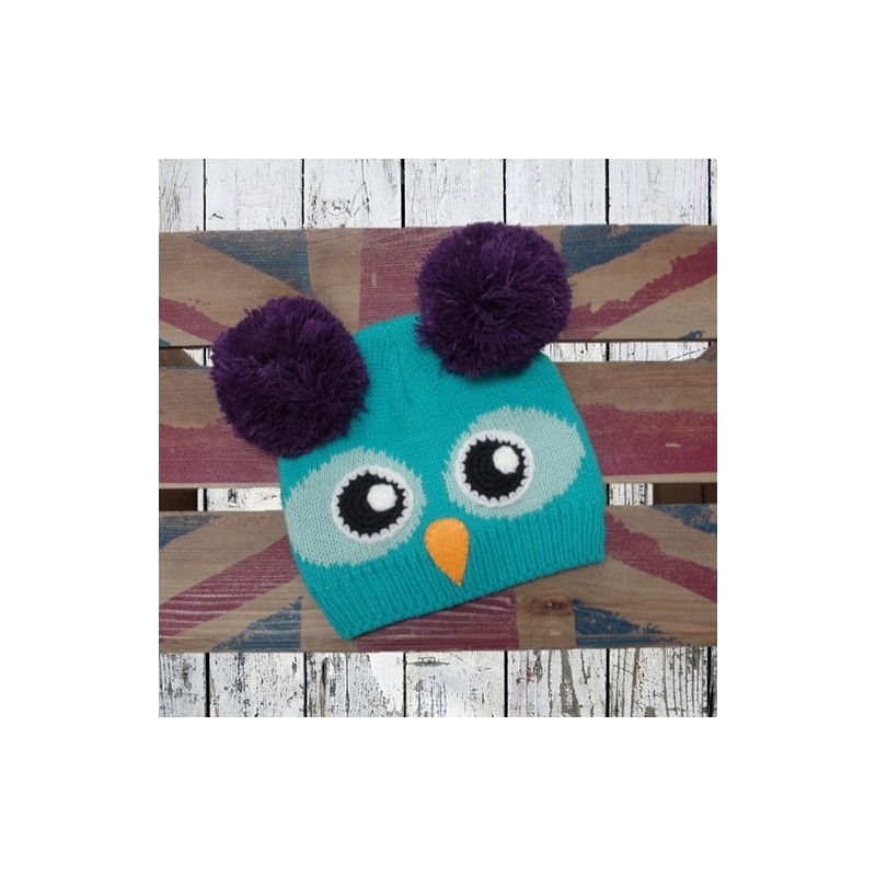 Zimska kapa za punčke Oheo Owl Doubble Bobble Hat - Blade & Rose