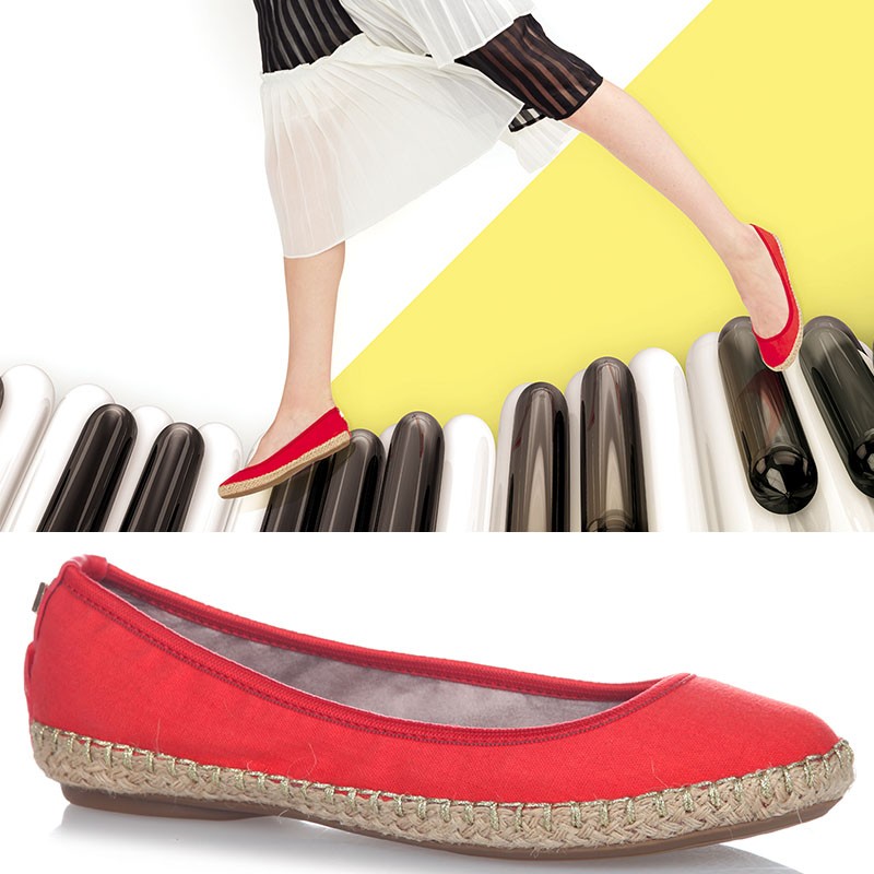 Espadrile za ženske GIGI Tomato - Butterfly Twists