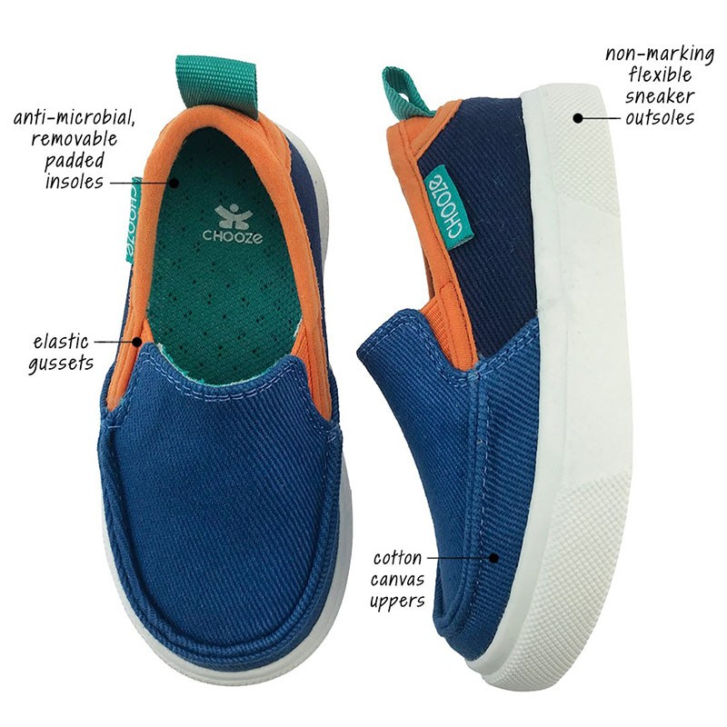 Platnene slip-on tenisice za dečke WATER - Chooze