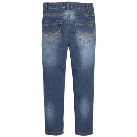 Kavbojke skinny za punce z našitkom (4550-062) - Mayoral