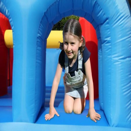 Napihljiv trampolin MINI PERCORSO za otroke - HAPPY HOP