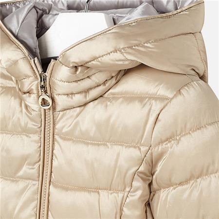 Obojestranska zlato-srebrna jakna v stilu puhovke za punce - Mayoral