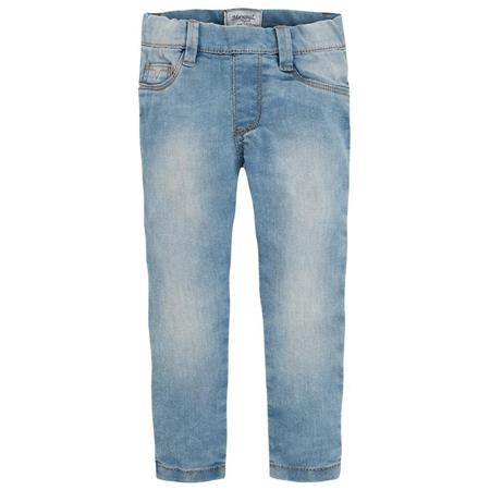 Pobeljene jeans legice za punce (077-031) - Mayoral