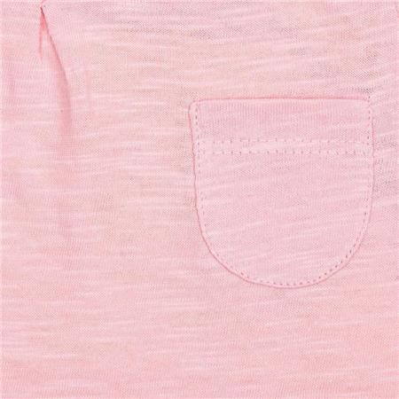 Majica s kratkimi rokavi za punčke Basic v nežno roza barvi - Mayoral